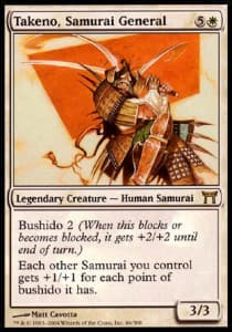 Takeno, Samurai General