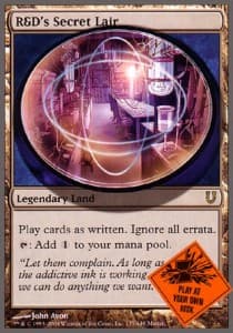 R&D's Secret Lair