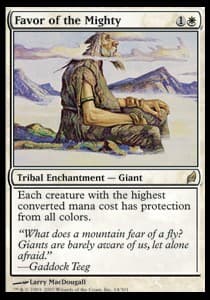 Favor of the Mighty