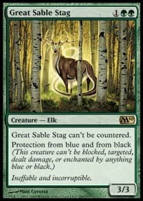 Great Sable Stag