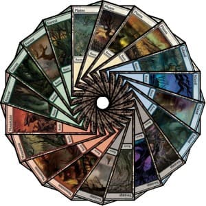 Shadowmoor Basic Land Set