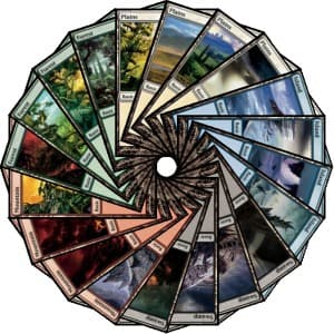Shards of Alara Basic Land Set