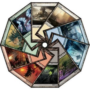 New Phyrexia Basic Land Set