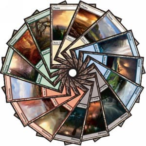 Avacyn Restored Basic Land Set