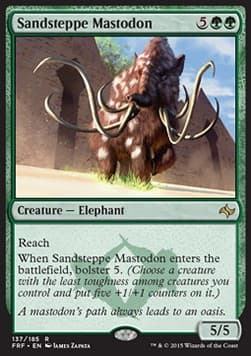 Sandsteppe Mastodon