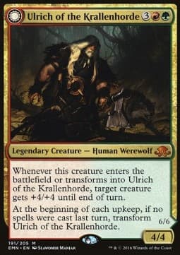 Ulrich of the Krallenhorde // Ulrich, Uncontested Alpha