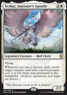 Teshar, Ancestor's Apostle