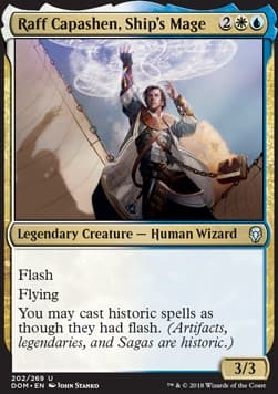 Raff Capashen, Ship's Mage