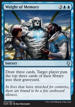 Weight of Memory
