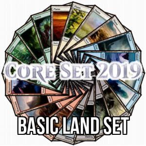 Core Set 2019 Basic Land Set