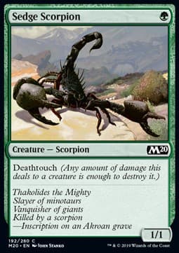 Sedge Scorpion