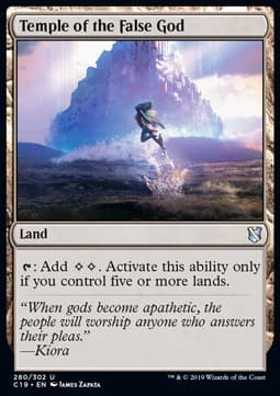 Temple of the False God