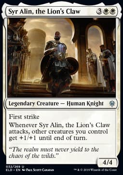 Syr Alin, the Lion's Claw