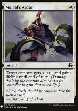 Mortal's Ardor