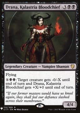 Drana, Kalastria Bloodchief