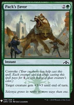 Pack's Favor