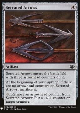 Serrated Arrows