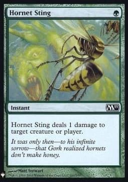 Hornet Sting