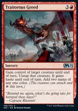 Traitorous Greed