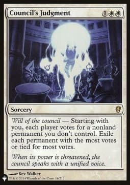 Council's Judgment