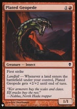 Plated Geopede