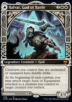 Halvar, God of Battle // Sword of the Realms