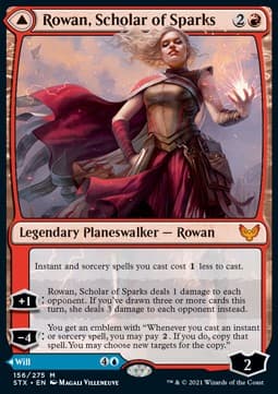 Rowan, Scholar of Sparks // Will, Scholar of Frost