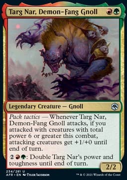 Targ Nar, Demon-Fang Gnoll