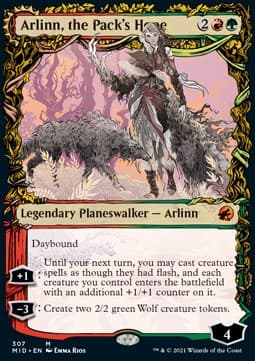 Arlinn, the Pack's Hope // Arlinn, the Moon's Fury
