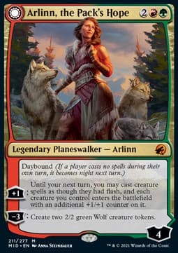 Arlinn, the Pack's Hope // Arlinn, the Moon's Fury