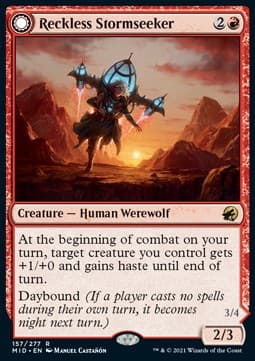 Reckless Stormseeker // Storm-Charged Slasher