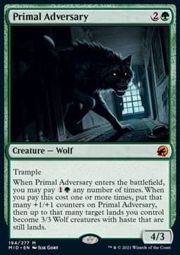 Primal Adversary