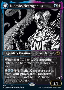 Ludevic, Necrogenius // Olag, Ludevic's Hubris