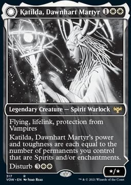 Katilda, Dawnhart Martyr // Katilda's Rising Dawn
