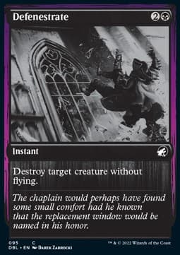 Defenestrate