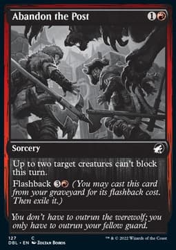 Abandon the Post