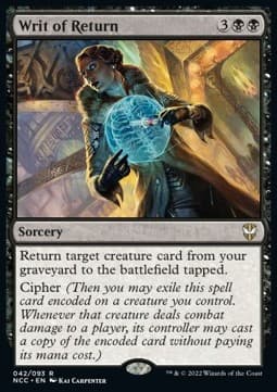 Writ of Return