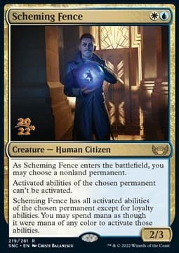 Scheming Fence (V.1)