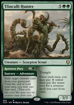 Tlincalli Hunter // Retrieve Prey