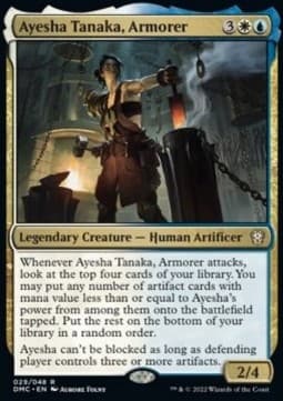Ayesha Tanaka, Armorer