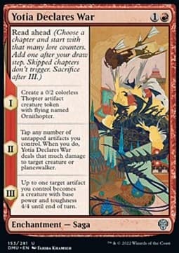 Yotia Declares War