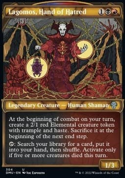 Lagomos, Hand of Hatred