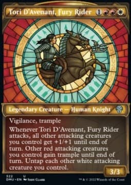 Tori D'Avenant, Fury Rider