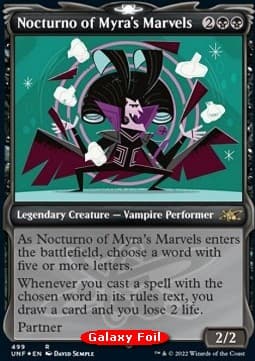 Nocturno of Myra's Marvels