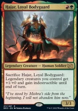 Hajar, Loyal Bodyguard