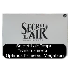 Secret Lair Drop Series | Transformers: Optimus Prime vs. Megatron