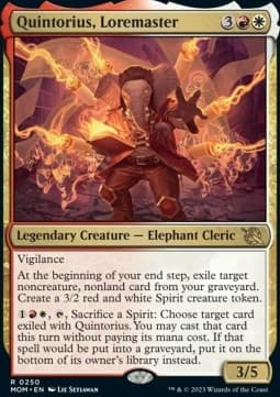 Quintorius, Loremaster
