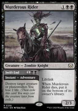 Murderous Rider // Swift End