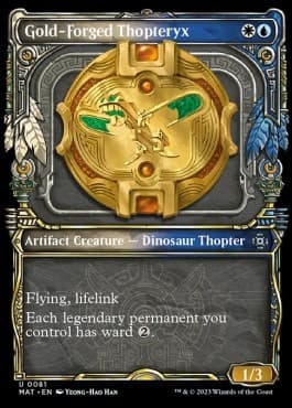 Gold-Forged Thopteryx (V.1)