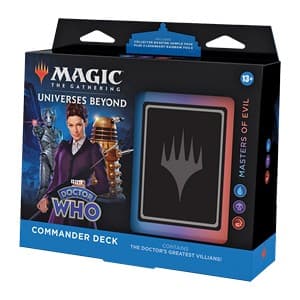 Universes Beyond: Doctor Who | "Masters of Evil" Commander Deck